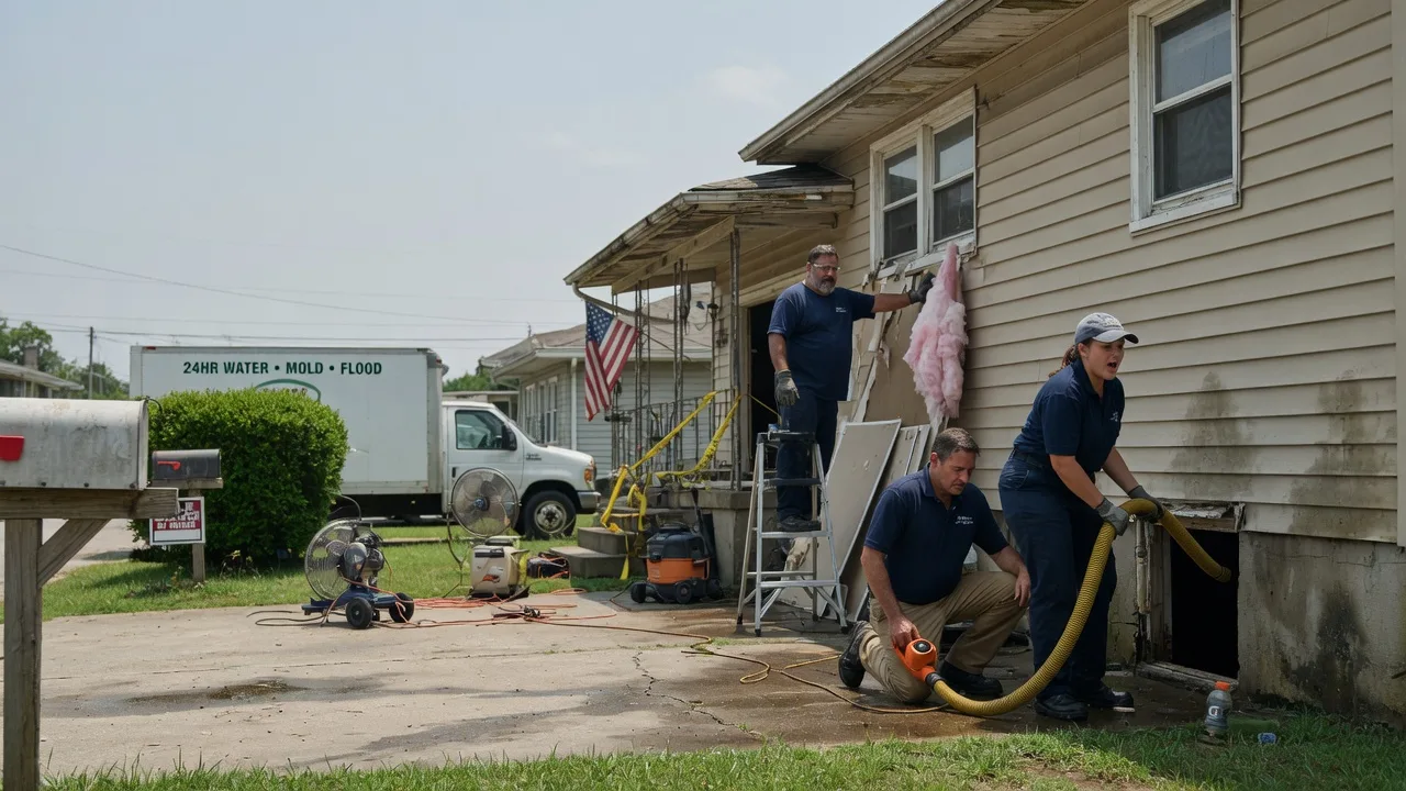 Water Damage Repair in Splendora, TX near me